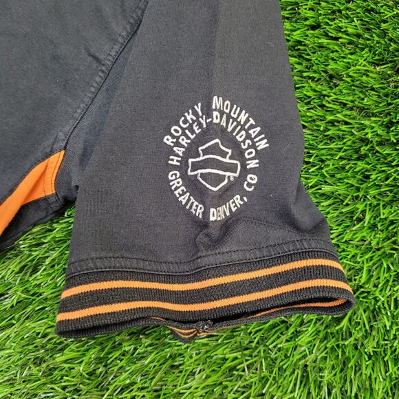 Vintage Harley-Davidson Polo Shirt XL 23x30 Y2K - Picture 5 of 13